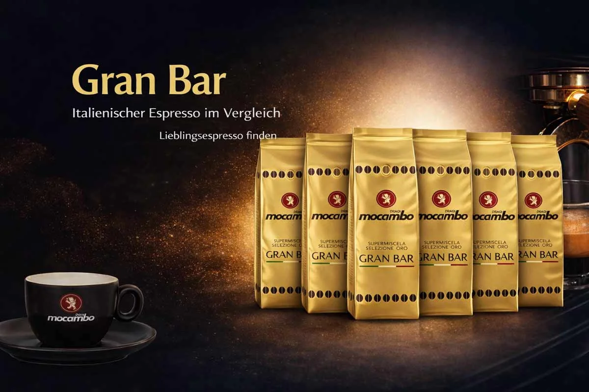 Mocambo Gran Bar 6x1kg Kaffeebohnen Sparpaket