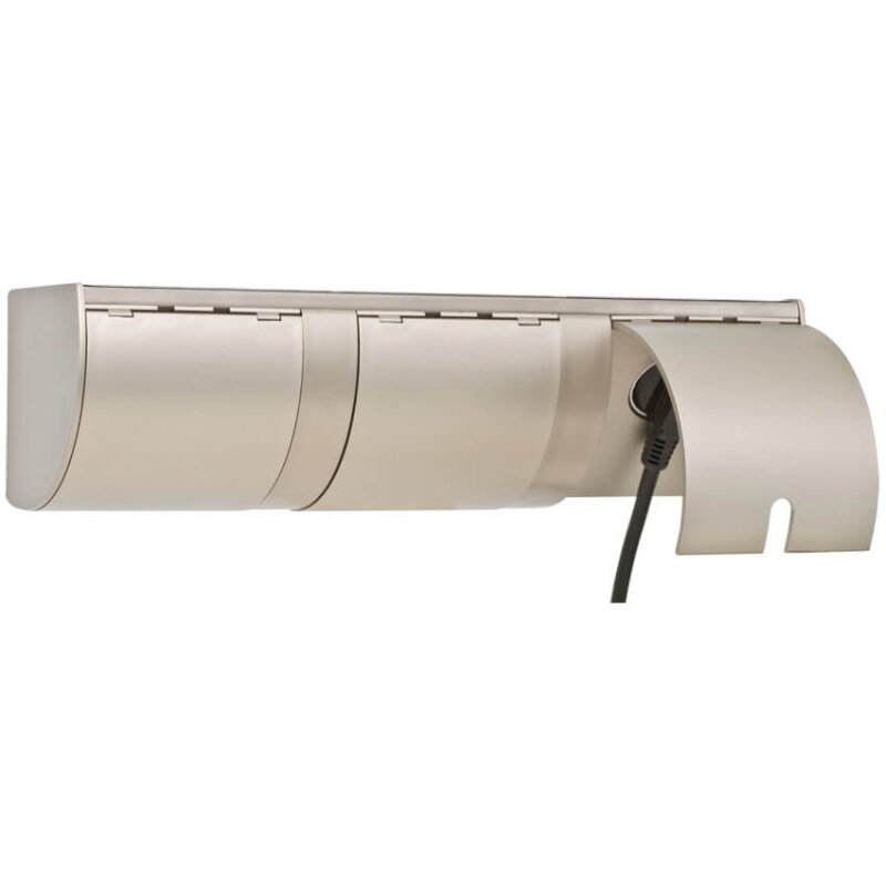 Anbau-Steckdosenleiste, B 344, L 96, T 94