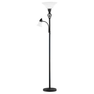 Standleuchte, RUSTICA, 1 x E27/100W und 1 x E14/40W