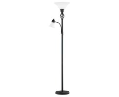 Standleuchte, RUSTICA, 1 x E27/100W und 1 x E14/40W