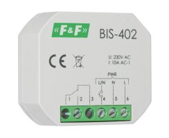 Stromstoßschalter, UP, 250V/10A