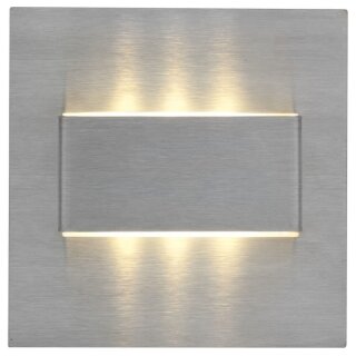 LED-Wand- und Treppeneinbauleuchte, LED/12V-DC/0,3W, 30 lm, warmweiß