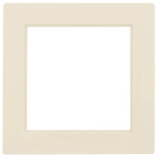 Adapterrahmen, für Fremdgeräte mit Zentralplatte 50 x 50 mm, passend für Gira® S-Color, weiß