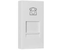 Modul-Einsatz, Frontplatte für RJ45-Einsätze,...