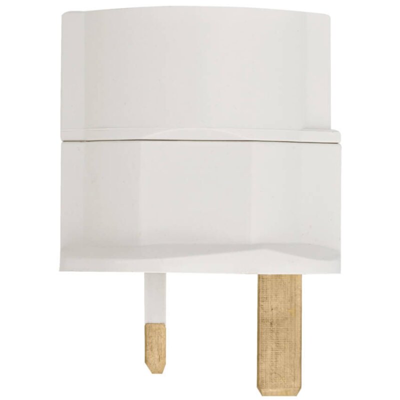 Reisestecker-Adapter, für Commonwealth und Afrika, weiß