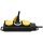 Steckdosenleiste, 3-fach, 3 x 1,5², 1,5 m, schwarz/gelb