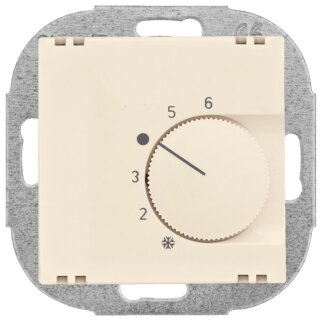 Raumthermostat, weiß, KLEIN, 55 x 55 mm