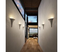 Wandleuchte, 1 x E14/60W, überstreichbar