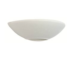 Wandleuchte, 1 x E27/60W, überstreichbar