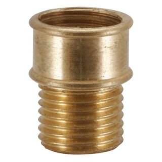 Reduziernippel, Messing, AG-M10 auf IG-M10