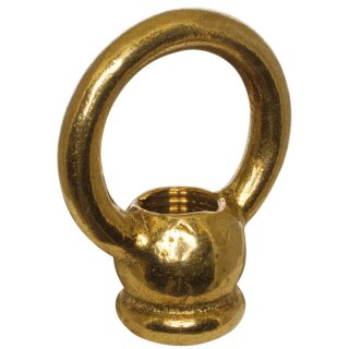 Ringnippel, Messing poliert, IG-M10