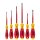 VDE-Schraubendreher-Satz, SOFTFINISH-SLIMFIX, 6-teilig