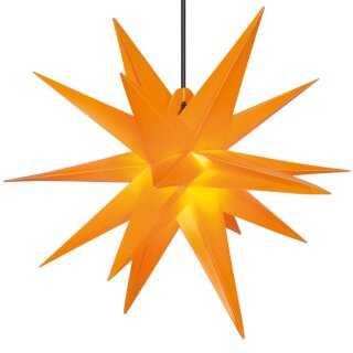 Weihnachtsstern, E14, Ø 550, gelb