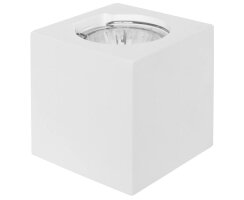 Wandleuchte, 1 x GU10/10W, überstreichbar