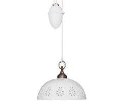Pendelleuchte, 1 x E27/100W, Keramik