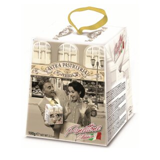 Panettone Classico mit Rosinen und kandierten Früchten 100g