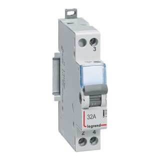 Einbau-Kipp-W-Schalter, CX³, 32A, 1-polig