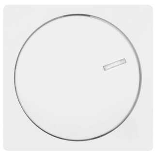 Abdeckung, für Dreh-Dimmer, BALANCE SI, alpinweiß