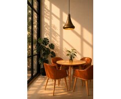 Moretti Luce Vintage Pendelleuchte Altmessing patiniert,...