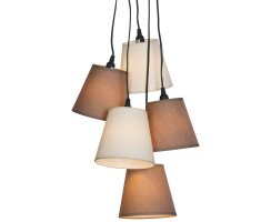 Pendelleuchte, 5 x E14/40W