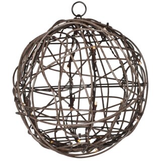 LED-Kugel, 24 warmweiße LEDs, Ø 250