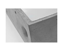 Wandleuchte, 1 x E27/60W, Beton