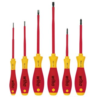 VDE-Schraubendreher-Satz, SOFTFINISH, 6-teilig