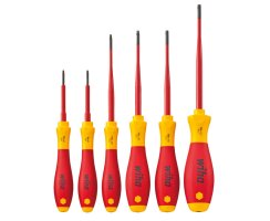 VDE-Torx-Schraubendreher- Satz, SOFTFINISH-SLIMFIX, 6-teilig
