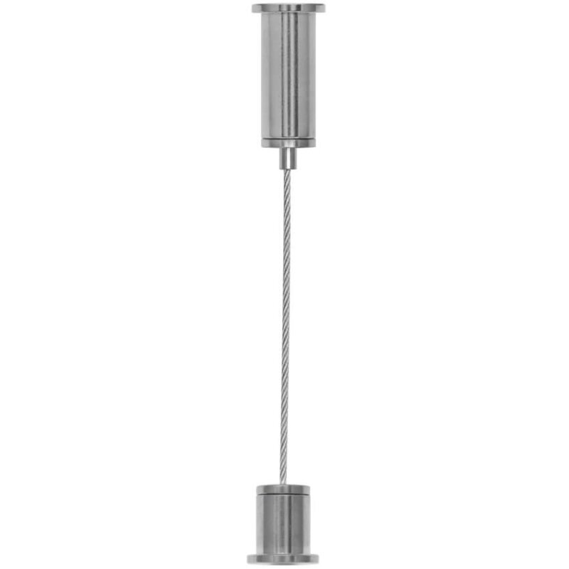 Universal-Seilabhängung, Messing vernickelt, L 3000