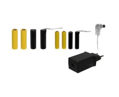 Umrüstsatz auf Netzbetrieb für Batteriefächer