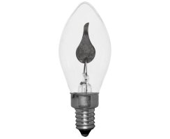 Top-Flackerkerze, E10/230V/1,5W