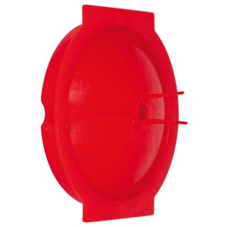 Signaldeckel, rot, Ø 60, VE 100