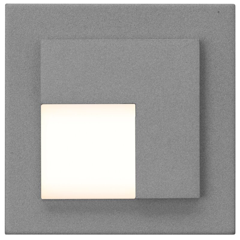 Treppeneinbauleuchte, LEDs/230V/0,93W, graphit, TIMO graphit