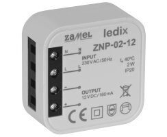 LED-Netzteil, 12V-DC/2W