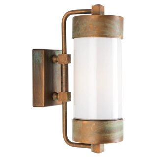 Moretti Luce Außenwandleuchte SILINDAR 3389, E27 seewasserfeste, H 300