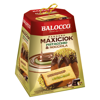 Pandoro Balocco Pistacchio Nocciola 800g