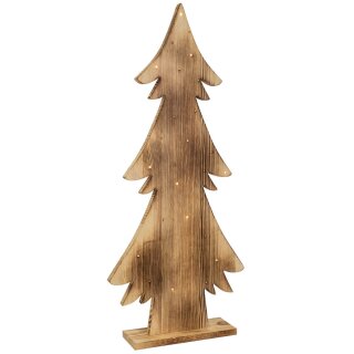 Weihnachtsleuchter, 30 warmweiße LEDs, Tanne