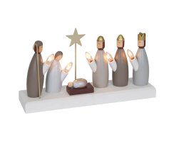 Weihnachtsleuchter, KRUBBA, 5 x E10/55V/3W