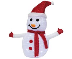 Weihnachtsleuchter, TECIDY, Schneemann, 45...