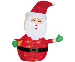 Weihnachtsleuchter, TECIDY, Weihnachtsmann, 45...