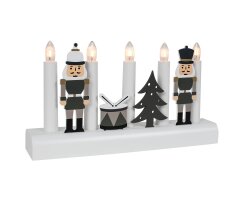 Weihnachtsleuchter, 5 x E10/55V/3W, JULIA