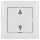 WiFi-Rollladenschalter, Link2Home mit REV-Rahmen und Wippe 