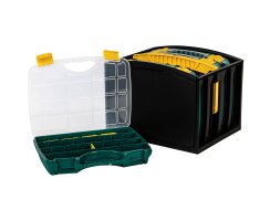 Kleinteile-Multibox, mit 4 Sortimentskästen