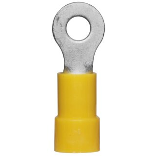 Ringkabelschuh, mit PVC-Isolation, nach DIN 46237, gelb