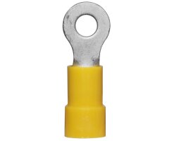 Ringkabelschuh, mit PVC-Isolation, nach DIN 46237, gelb