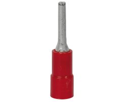 Stiftkabelschuh, mit PVC-Isolation, nach DIN 46237