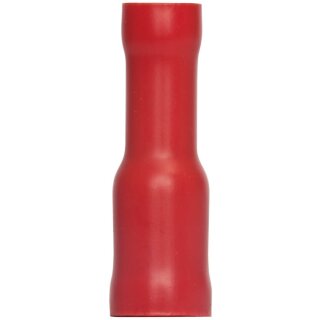 Rundsteckhülse, mit PVC-Isolation, nach DIN 46237