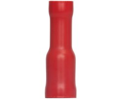 Rundsteckhülse, mit PVC-Isolation, nach DIN 46237