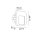 Wand- und Treppeneinbauleuchte, MOZA, LED/0,93W, 13 lm, 3100K