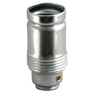 Metallfassung E14, ohne Außengewinde